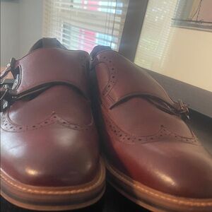 Aldo Dark Brown Leather Oxfords